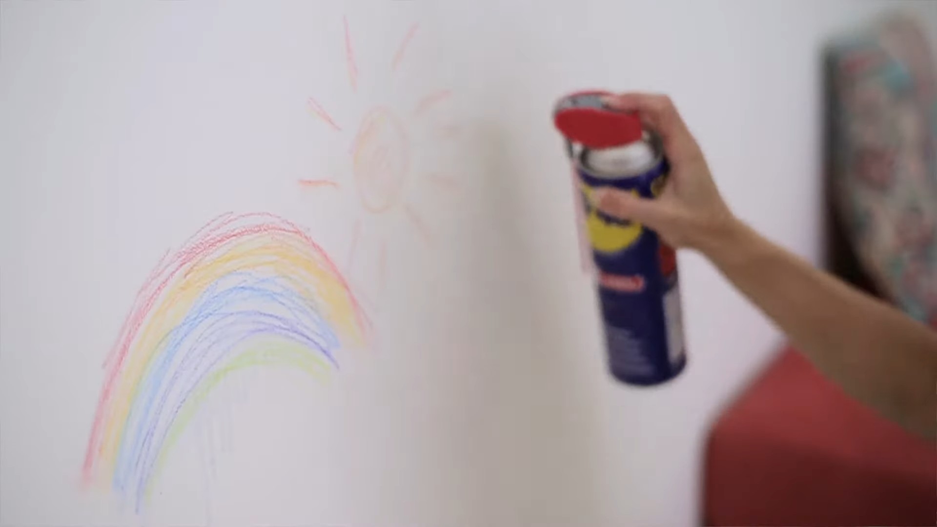 WD40 for Cleaning Rusty Tools