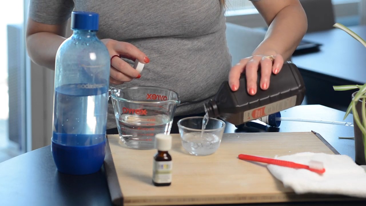 Peroxide cleaning recipes