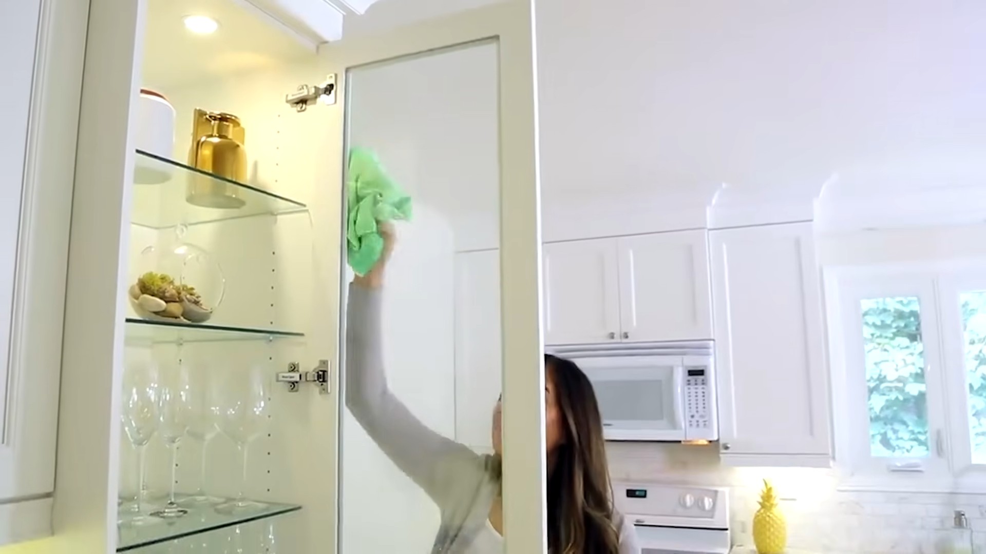 Cleaning with alcohol