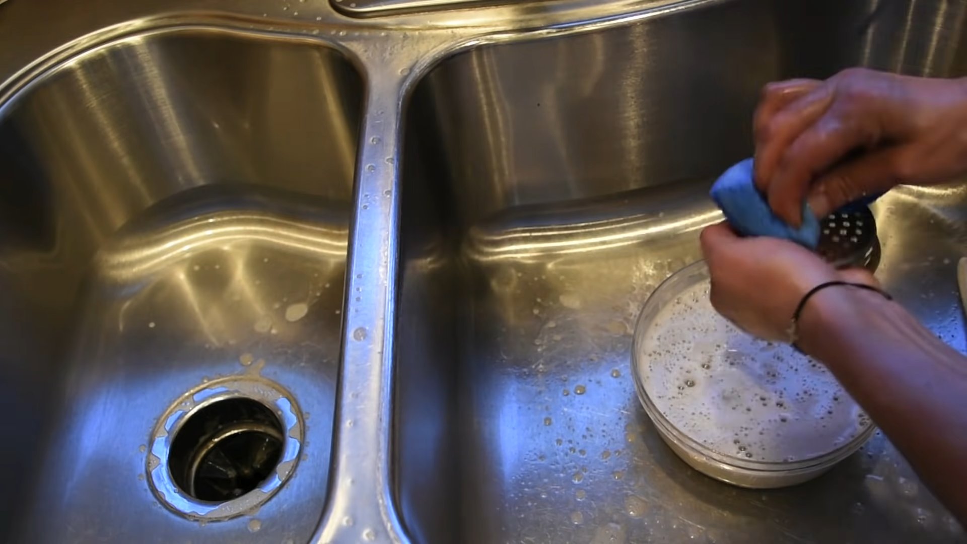 Clean Kitchen Sink Naturally