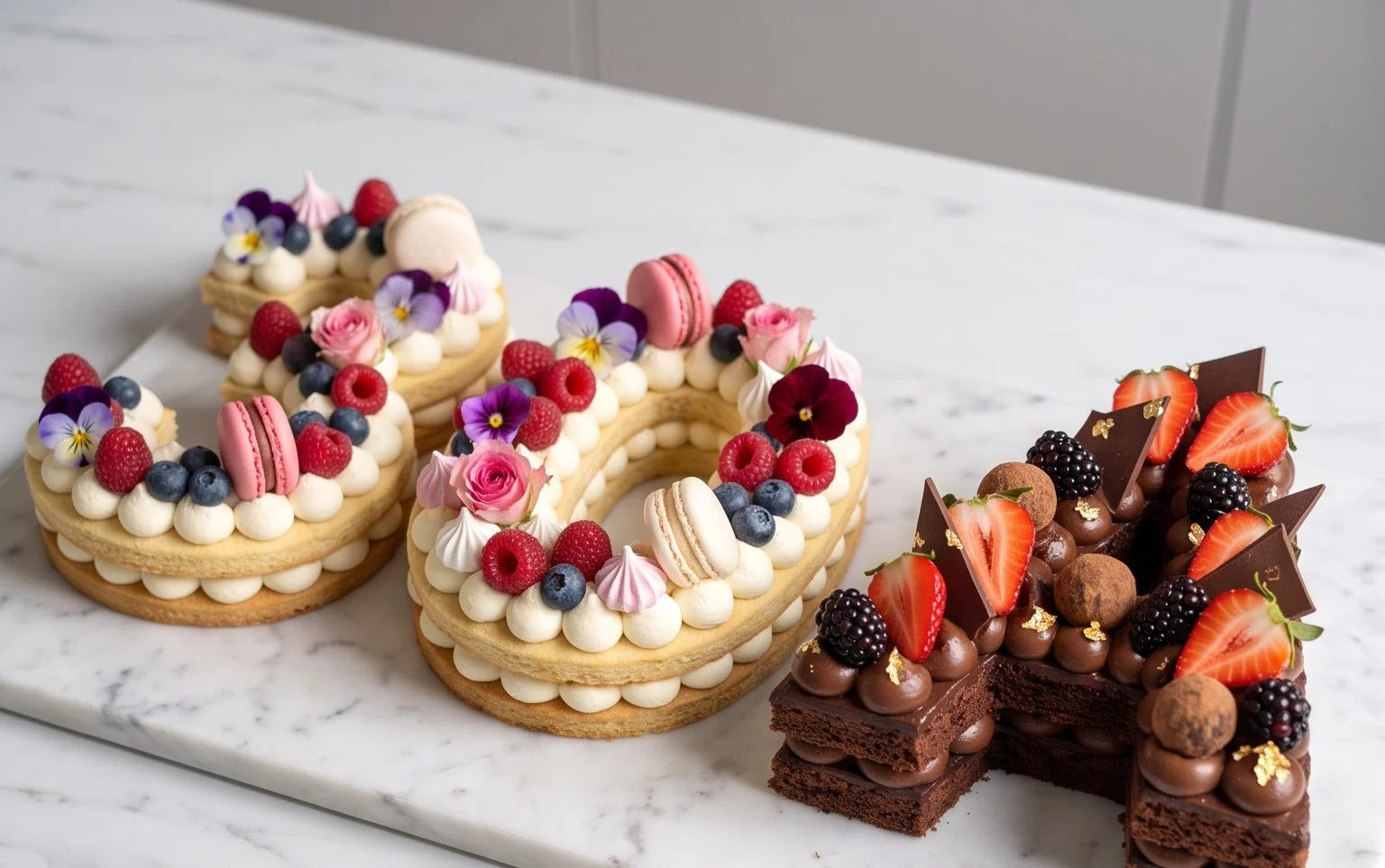 Number Cake oder Letter Cake