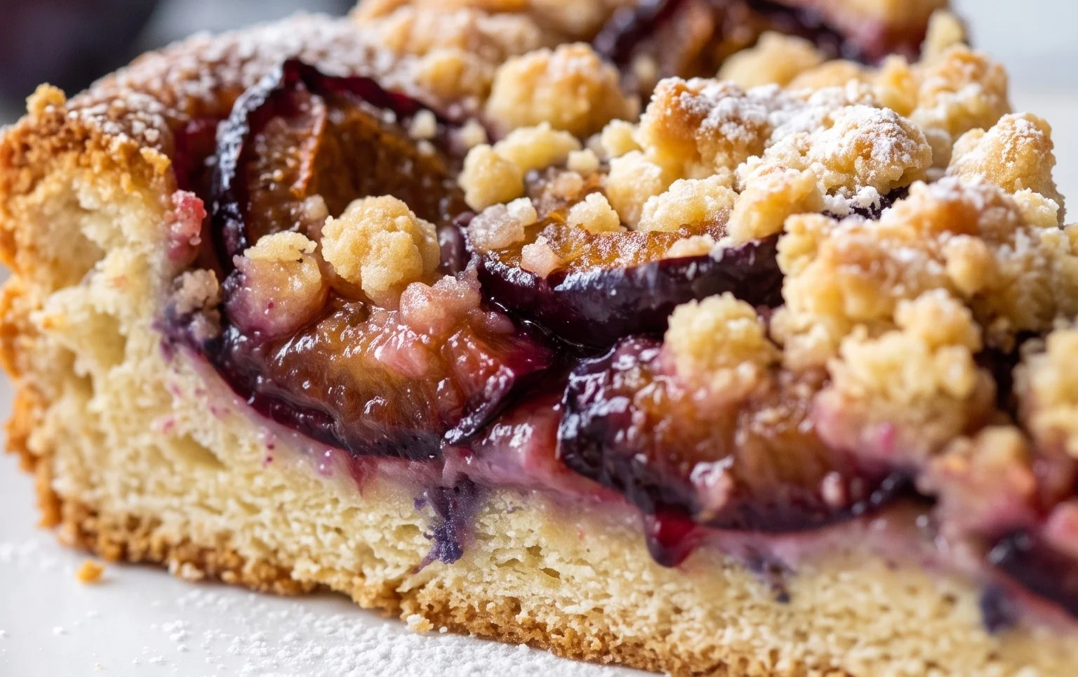 Zwetschgenkuchen mit Streusel - Rezept mit Gelinggarantie