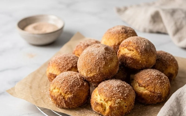 Quarkbällchen aus dem Backofen: Schnell & lecker