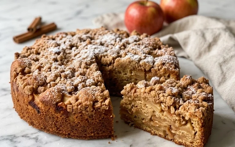 Apfelkuchen-Kuchen: Saftig & Einfach